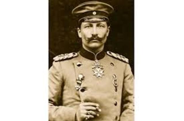 November 9, Kaiser Wilhelm II fled to Holland. There, he soon gave up the throne. Germany became repulic