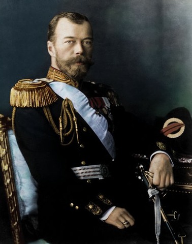 Tsar Nicholas ll overthrown