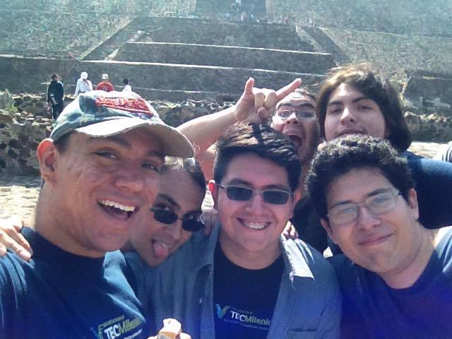 Visita a Teotihuacán con mis amigos