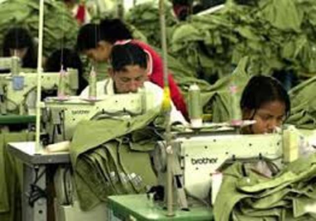 El cambio técnico en la industria textil