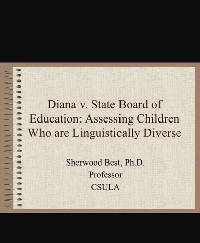 Diane v. California State Board of Education