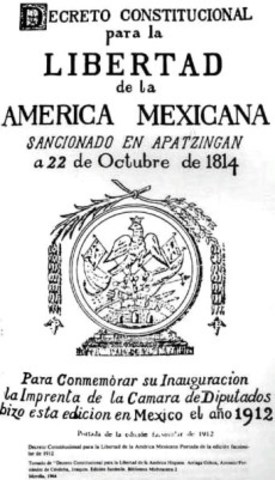 Decreto Constitucional para la Libertad de la América Mexicana