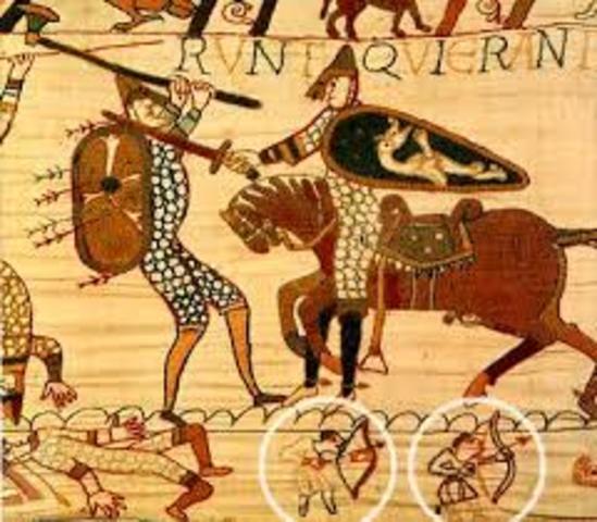 The battle of Hastings