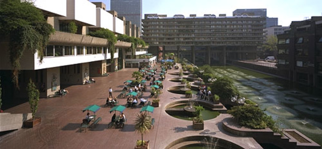 Filming at Barbican