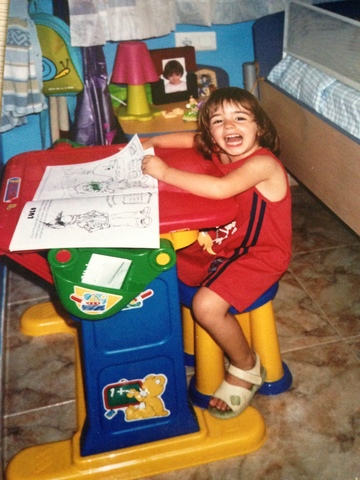 I started studying English