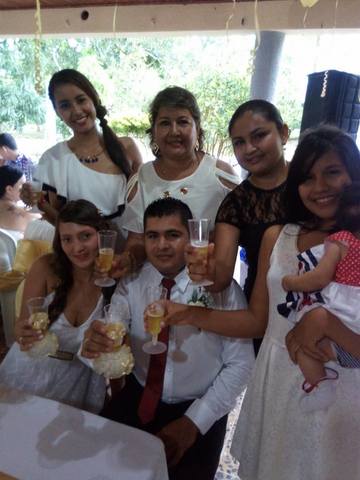 MATRIMONIO DE MI HERMANO BAIRON Y MONICA