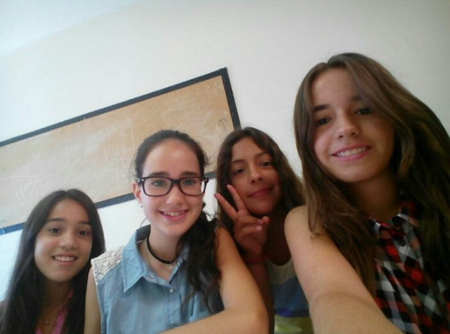 I started going to an English academy