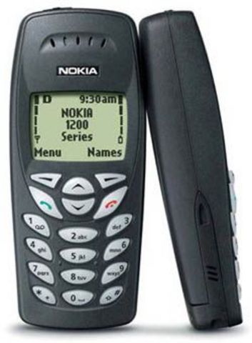 meu primeiro celular Nokia1220