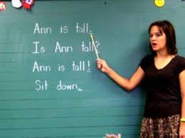 My first english teacher