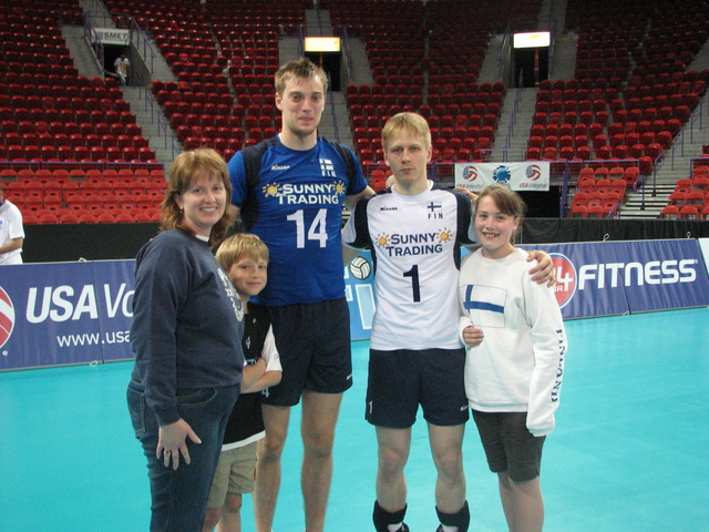 My First Professional Volleyball Game