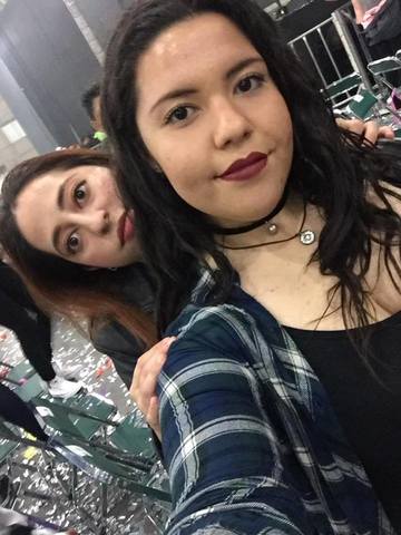 Fui con mi hermana a Poliforum al concierto de Maluma