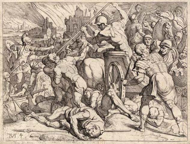 Odysseus and the grain challenge.