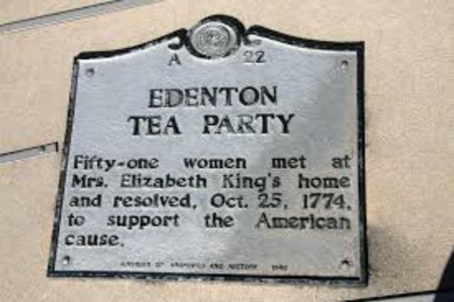 Edenton Tea Party