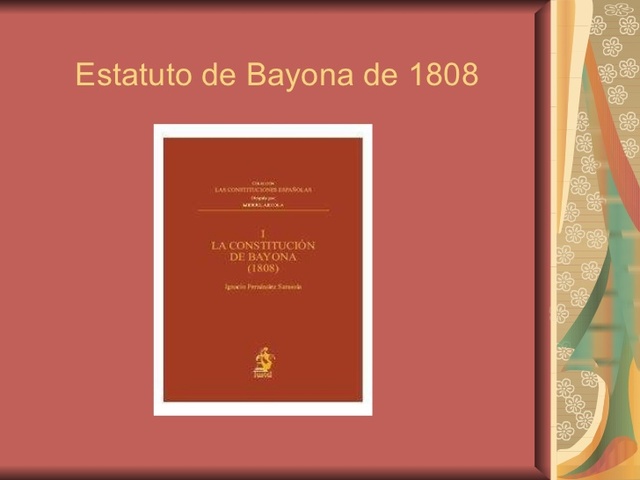 Constitución de Bayona