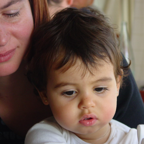 The first word that I said