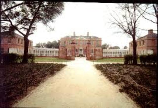 1767-1770 Tryon Palace is built in New Bern, becoming North Carolina's colonial capitol building.
