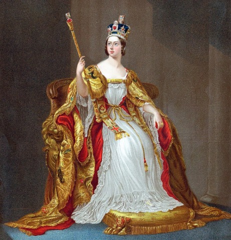 Queen of Great Britain at Age 18