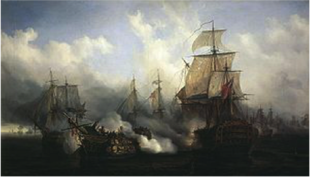 Batalla de Trafalgar.
