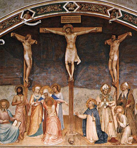 realizza affreschi per il convento di san Marco