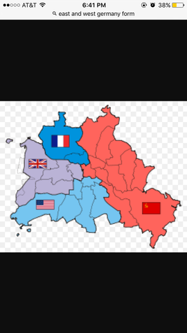East and West Germany Formed