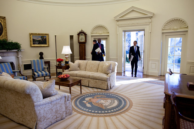 Obama Begins His First Day as President