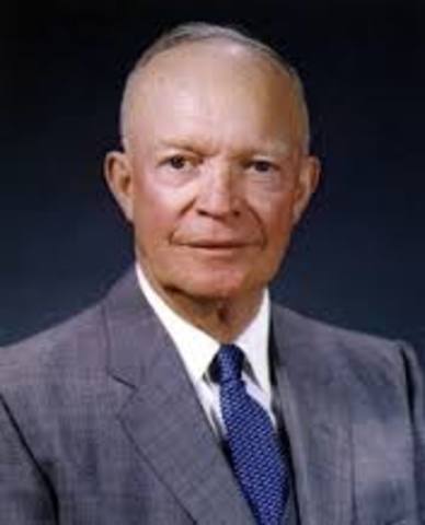 Eisenhower elected as president