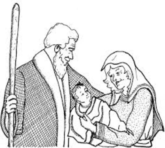 Isaac and his wife had a son