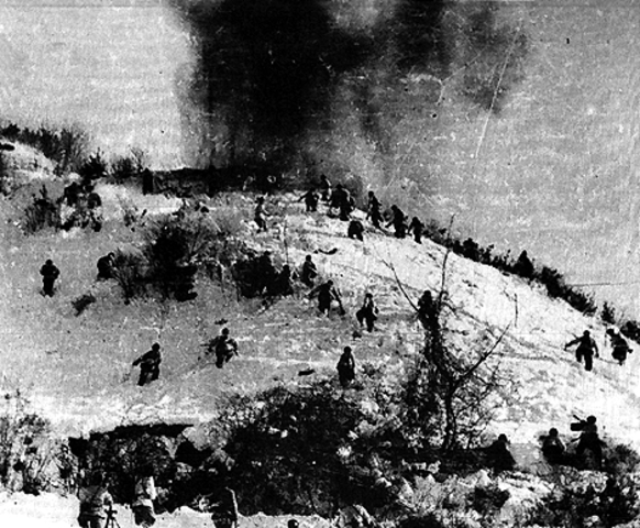 Cease fire in Korean war