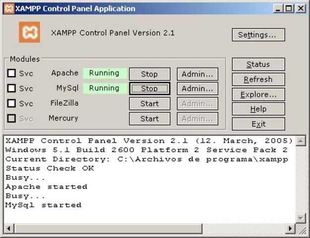 Existencia de 50 servidores web