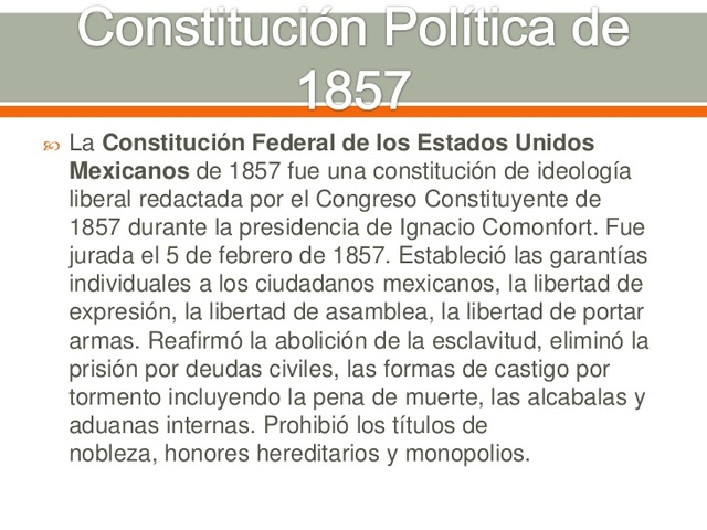 Constitución mexicana de 1857