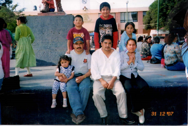 Mi familia se mudó de mi pueblo natal a el Estado de Hidalgo