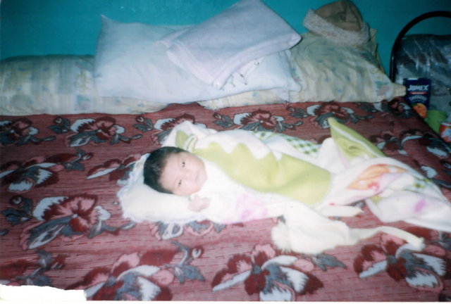 Nació mi segunda hermana: Evelin