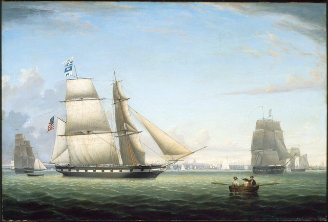 British Shut down the Boston harbor