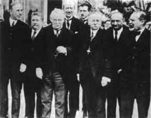 The Treaty of Locarno is signed