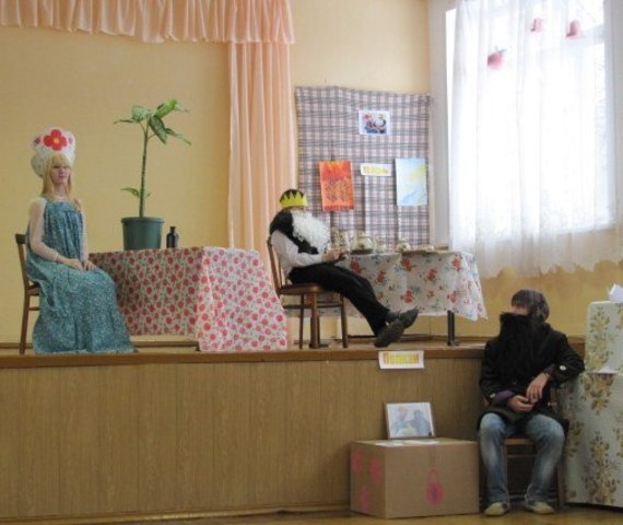 Первая постановка - "Летучий корабль"...