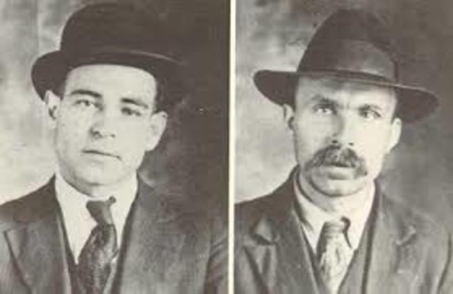 Sacco and Vanzetti Charged