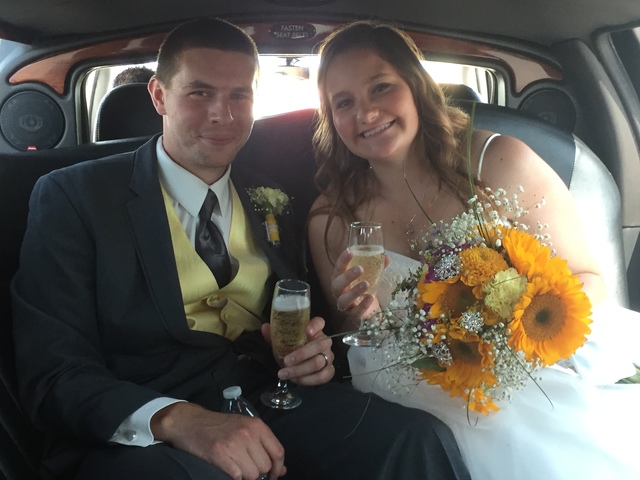 I became Mrs. Scholting!