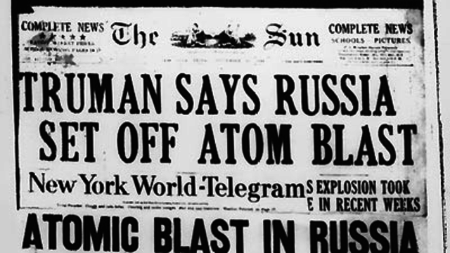 Soviet Atomic Bomb Test of 1949