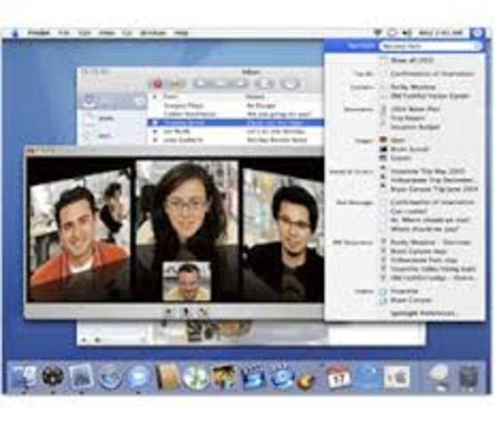 La interfaz gráfica de Apple
