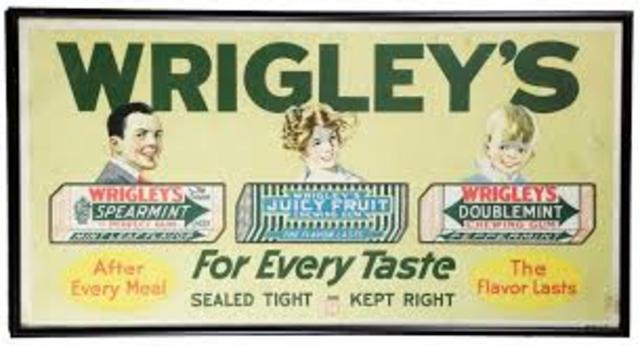Wrigley company founded
