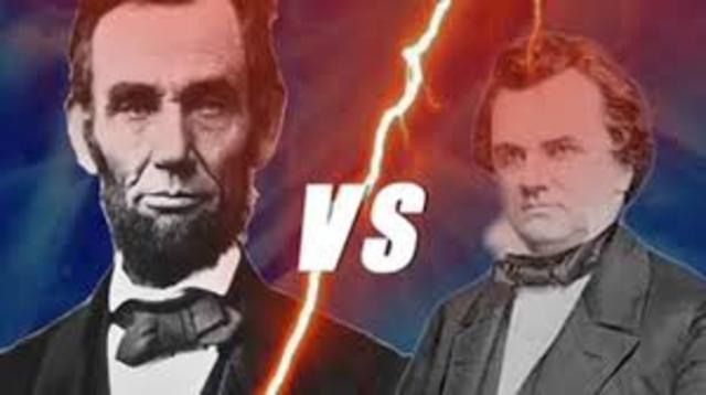 Abraham Lincoln and Stephen Douglas Debates