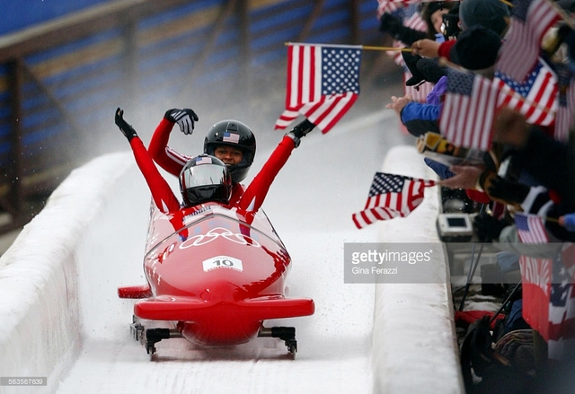 Vonetta Flowers American female bobsledder wins gold