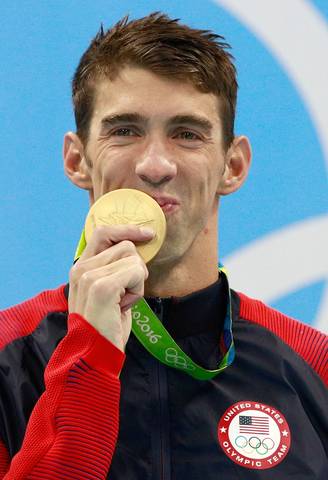 One last race- Michael Phelps