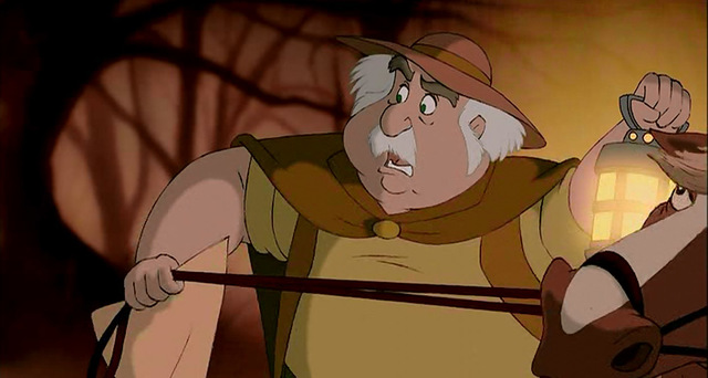 Maurice tries to rescue Belle