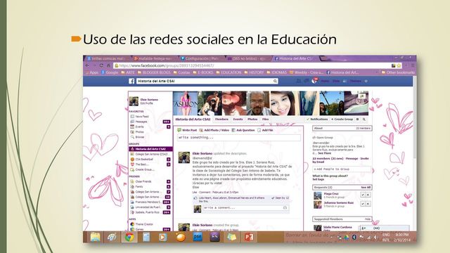 Uso de las redes sociales