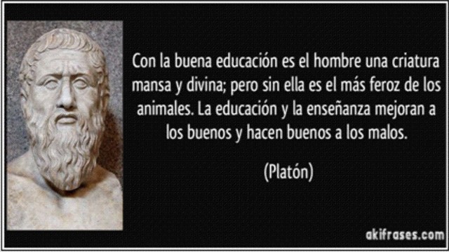 El sustrato platónico de las teorías pedagógicas