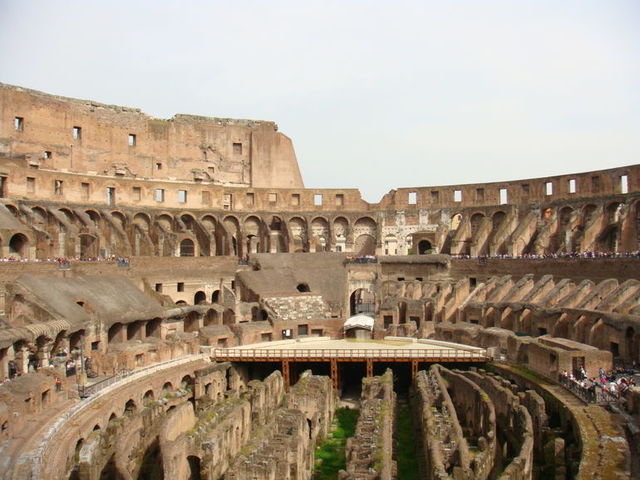 The Colloseum is Built