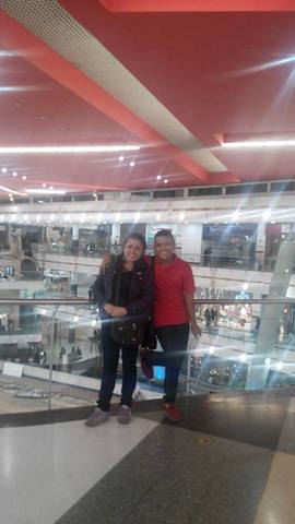 Encuentro con mi hermana.