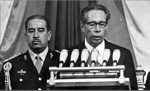 Toma de Protesta del presidente Gustavo Díaz Ordaz