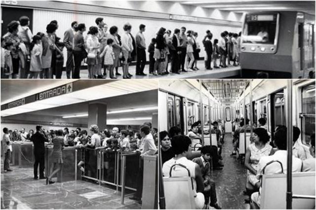 Inauguración del metro